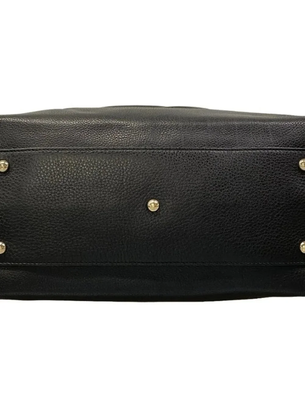 GUCCI Soho Cellarius 282309 Black Leather Tote Bag